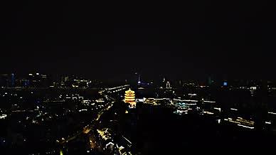 4K武汉黄鹤楼地标建筑航拍视频视频的预览图